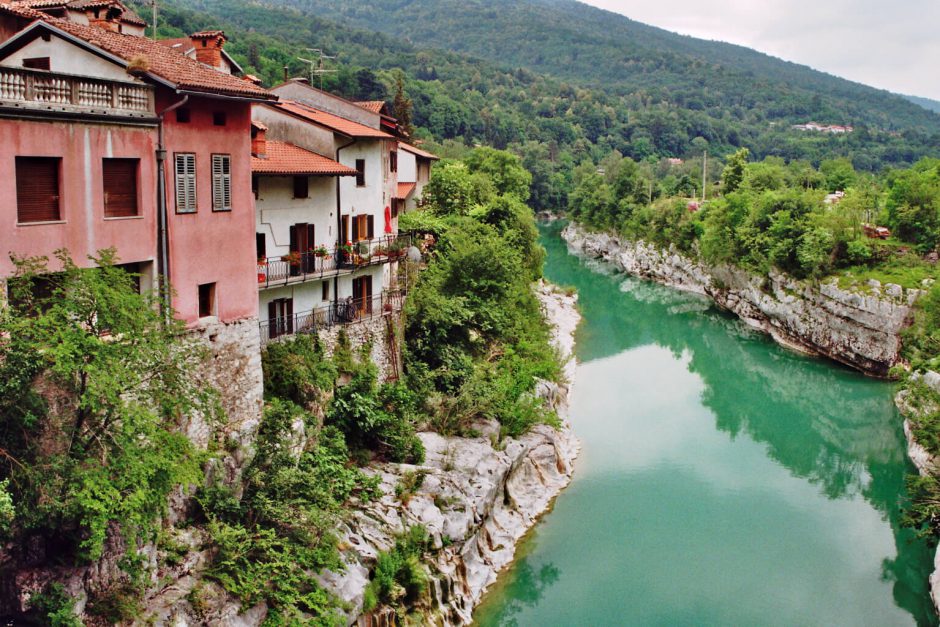 Slowenien - am Fluss Soca