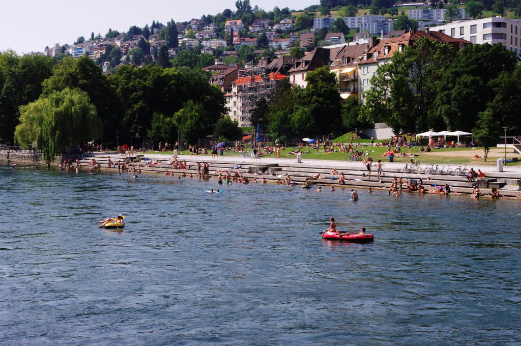 Zürich-West - Limmat - Wipkinger Park