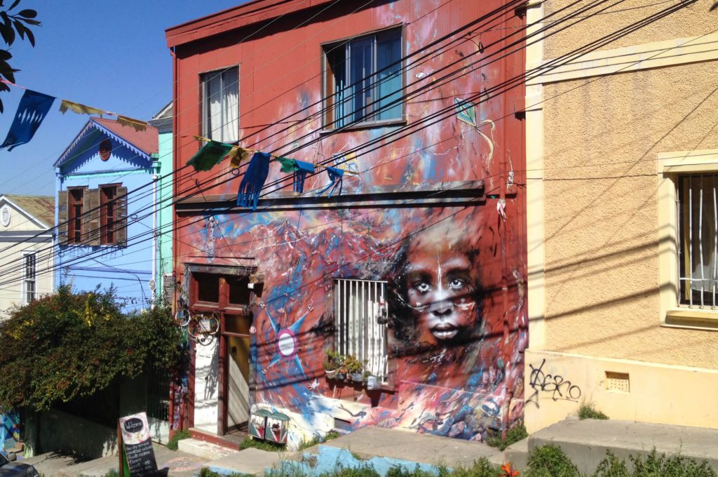 Street-Art in Valparaiso | © Johanna, blog.workntravel.info