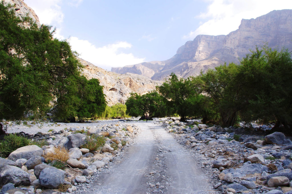 Reise in den Oman - Wadi Tanuf