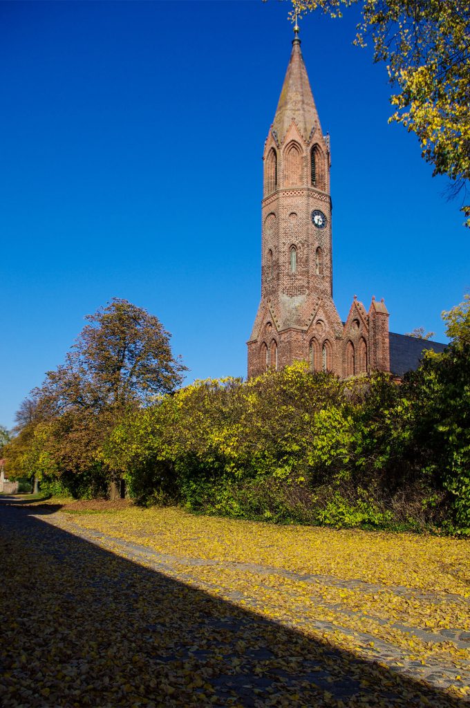 Stüler Kirche in Brodowin in Brandenburg