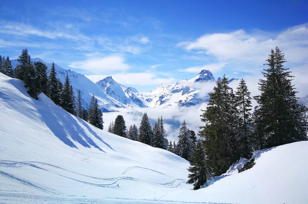 Winterlandschaft - Warth-Schröcken im Bregenzerwald